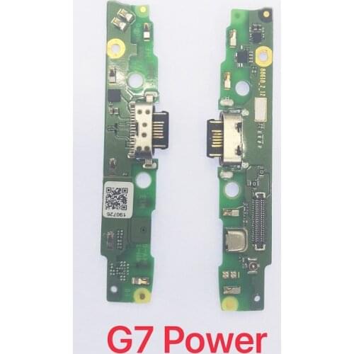 USB Charging Board Dock Flex Cable For Motorola Moto G5 G6 G8 Play G7 Power E6 Plus One Fusion Macro Hyper Charger Port