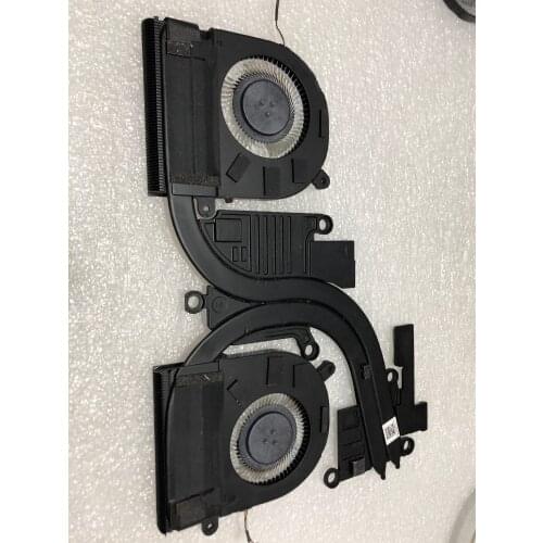 New CPU GPU FAN and heatsink for Lenovo Yoga 720 720-15 AT1YU004SS0 cpu cooling fan cooler EG70050S1-C020-S9A EG70050S1-C010-S9A