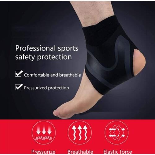 Practical Ankle Sleeves Foot Protective Sports Ankle Brace Fitness Gym Ankle Support Running Foot Wraps Protector