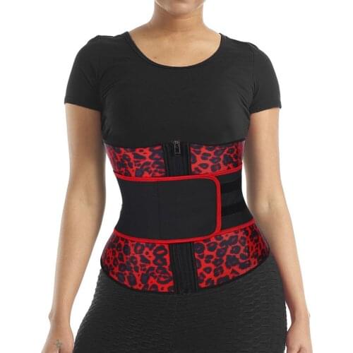 Women Waist Cincher Tummy Control Belt Neoprene Sweat Sauna Vest Weight Loss Top Slimming Shapwear Body Shaper with Hook Girdle