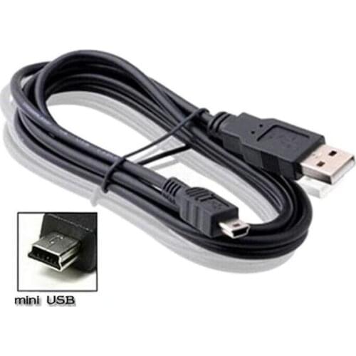 80/100cm USB Extension Data Cable Charging Line for Mini Sound Box Adapter USB 2.0 A Male To 5 Pin Mini USB B Port Cable