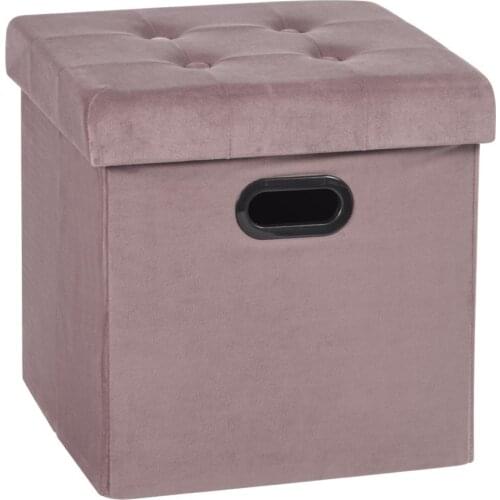 1PC Faux Leather White/Black Footstool Cube Chest Ottoman Footrest with Storage Foldable Stool Storage Box Home Seat Bench