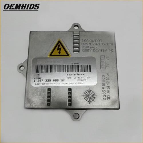 1307329088 Used Original D2S D2R Xenon Ballast For 2000-2007 A C SL SLR W169 W203 R203 R199 OEM HID Headlight Control Unit Modul