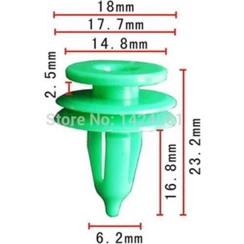 30 Pcs for Cirrus, for Stratus 1995-On 6503204 Nylon Trim Panel Rivet Retainer Clip