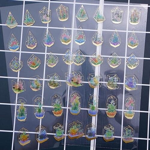 5pc/lot High Quality Flower Style Transparent Material With Use Of Epoxy Mold Making Or Phone Case Tool Filling For DIY Jewelry