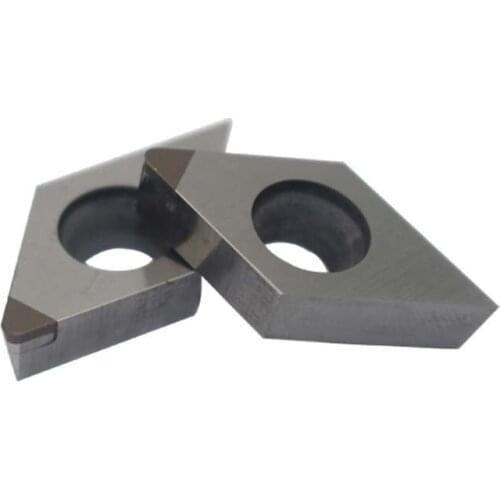 DCGT11T308 2pcs CBN Insert Solid Tipped Diamond Indexable CNC Lathe Cutting Tools Aluminum cutter blade Insert Cutting Tool