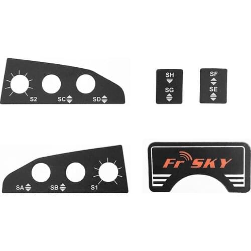 Frsky taranis X9D/ X9D Plus SE Cover Sticker Sets
