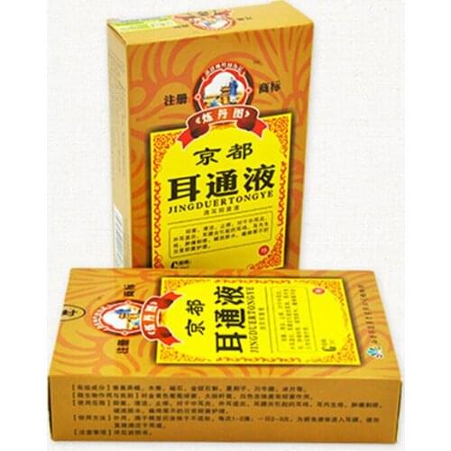 Hot Sale 15ml Ear Acute Otitis Drops Chinese Herbal Medicine for Ear Tinnitus Deafness Sore TK-ing