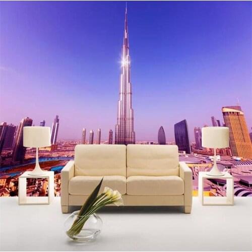 HD city building arrow tower background wall professional production mural wholesale wallpaper custom photo wall