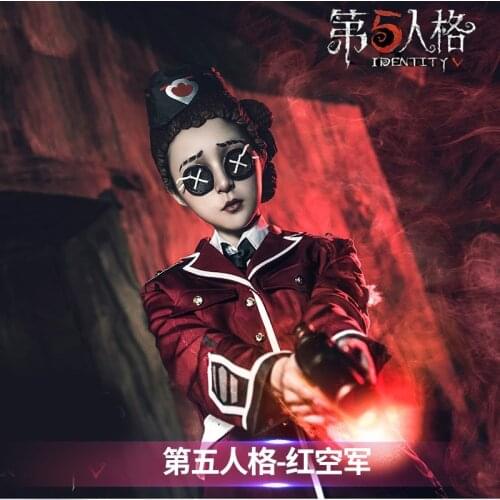 Game Identity V Cosplay Costume Air Force Marta Bertenfeld/marta Betanfeld Cosplay Ground Service Uniform Carnival Clothes Set