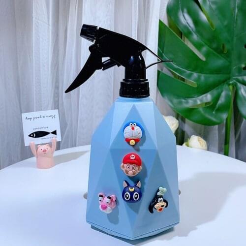 Ps6 kinds of 600ml shower pot cartoon household gardening watering hand pressure multifunctional watering pot