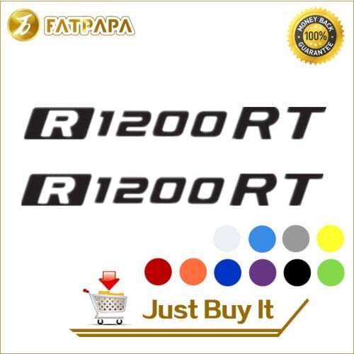 Motorcycle bike Fuel tank Wheels Fairing notebook Luggage helmet MOTO Sticker decals For BMW BMW R1200RT