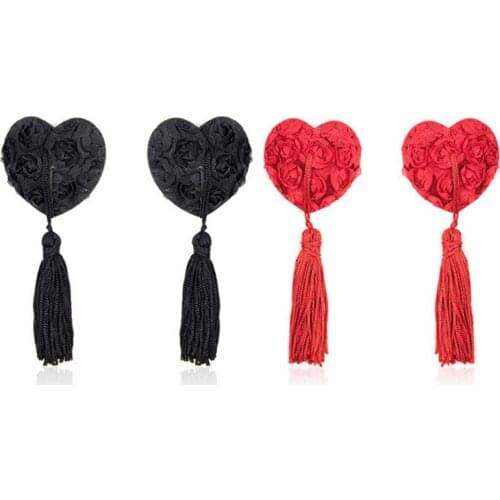 Sexy Nippple Cover Pasties Breast Petals Women Lingerie Tassel Breast Bra Nipple Pasties Stickers Accessories