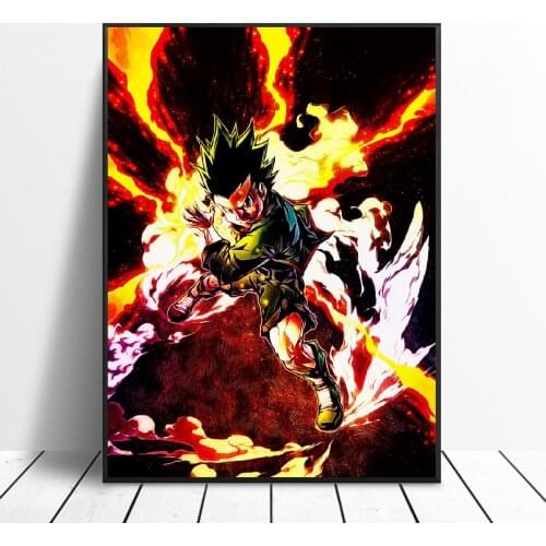 Gon Canvas Painting Art Print Poster Picture Wall Modern Minimalist Bedroom Living Room Decoration