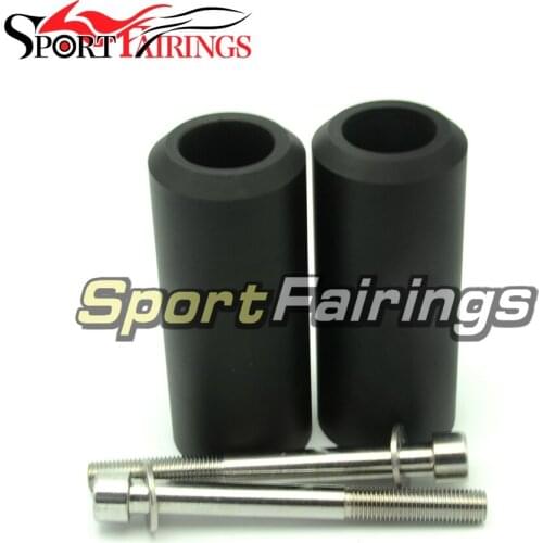 Frame Slider For Honda CBR600 F2/F3 1991-1998 Crash Protector Motorcycle Engine Protector Black Matte No Cut