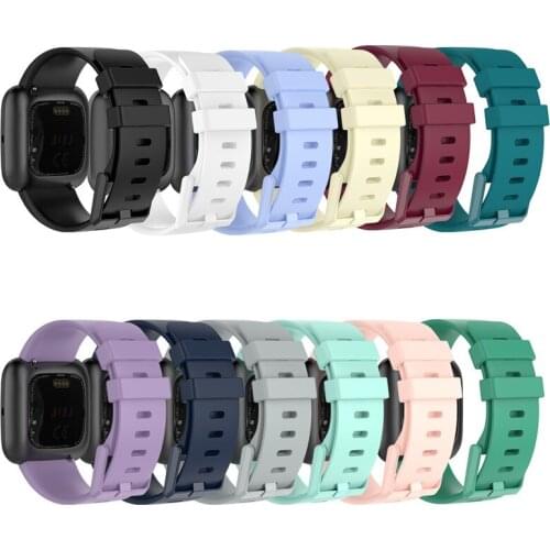 Silicone Bracelet for Fitbit versa 2 Replacement Wrist Strap Smart sport watch band Bracelet accessories for versa/versa lite
