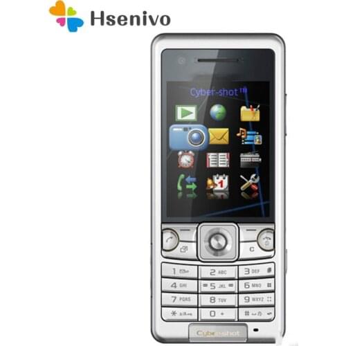 Sony Ericsson C510 Refurbished-Original phone 2.2 inch 3.15MP Camera FM Bluetooth Free shipping