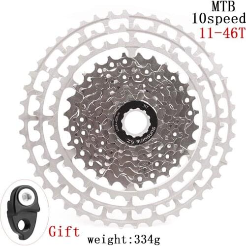 SUNSHINE-SZ Mountain Bike Freewheel 10 Speed 11-46T 11-13-15-18-21-24-28-32-36-40-46T ultralight hollow Flywheel For SIMANO SRAM