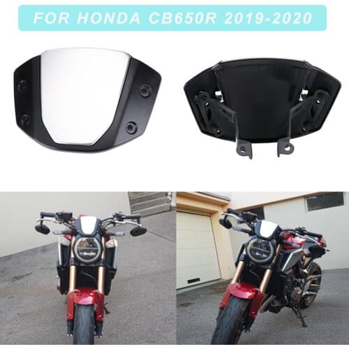 For Honda CB300R 2019-2020 Front WindScreen Screen Wind Deflector Accessories Modified For CB650R CB300R Wind Deflector