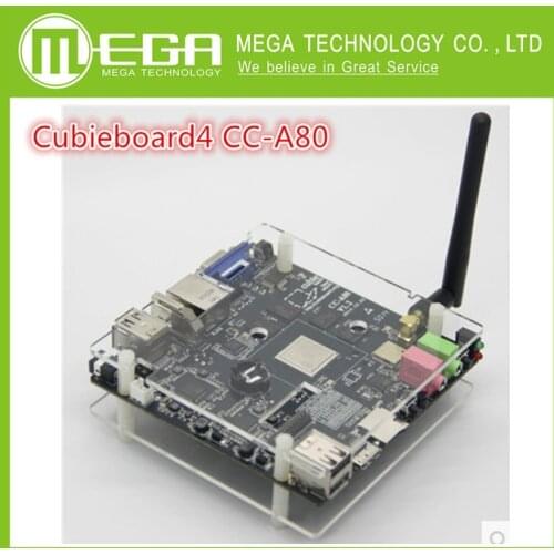 1set Cubieboard4 CC-A80 High-Performance Mini PC Development Board Cubieboard A80 Version 3.0