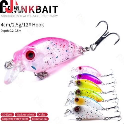1PCS mini Crank Fishing Lure 4CM 2.5G Hard Bait Artificial Wobblers Fake Bait Carp Bass Crankbait Fly Fishing Accessories