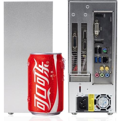 S3 aluminum mini case 1U power supply unique game HTPC microcomputer DIY host itx case