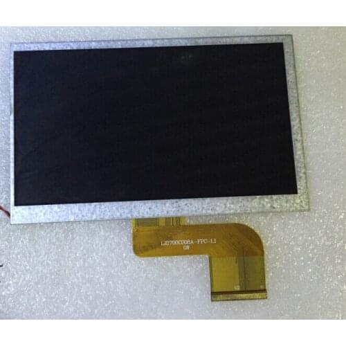 Free shipping original 7 inch LCD screen original cable number: LJD700C008A-FPC-1.1