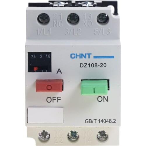 CHNT DZ108-20/211 20A (14-20A) Motor Protection Motor Switch Circuit Breaker 3VE1