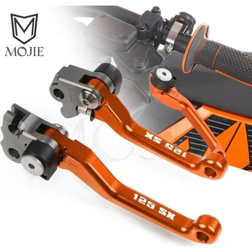 For 125SX 2004-2008 125SX 2009-2015 2010 2011 2012 2013 2014 CNC Pivot Brake Clutch Levers Motorcycle Dirt Bike Motocross