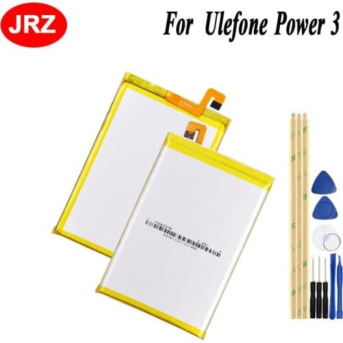 JRZ Ulefone Power 3 Phone Batteries