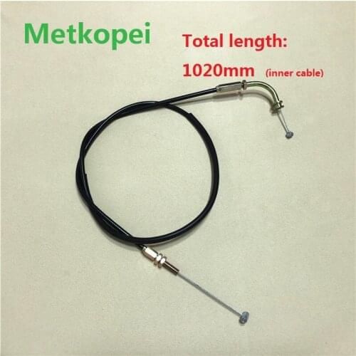 Motorcycle GN125 throttle cable wire line for Suzuki 125cc GN 125 transmission sapre parts length 102cm