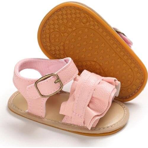 Summer Baby Boys Girls Soft Soled PU Breathable Bottom Toddler Sandals 2021