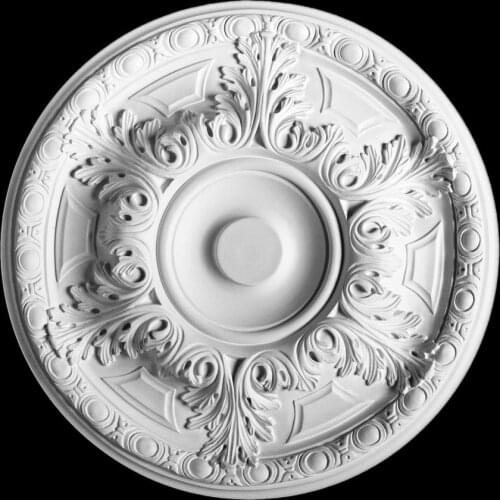 Chandelier Ceiling Plate Decor Ceiling Rosette PU Decorative Ceiling Rose Pendent Lamp Base Panel Medallion