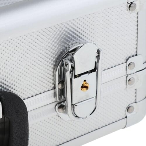 Metal Hard Case Silver for JR FUTABA FLYSKY RC Transmitter Receiver Box