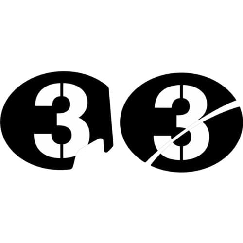 Number 1-20 Motorcycle Decal Case for Piaggio Vespa GTV 300 Series II Sei Giorni GTS300 GTV250 GTV125