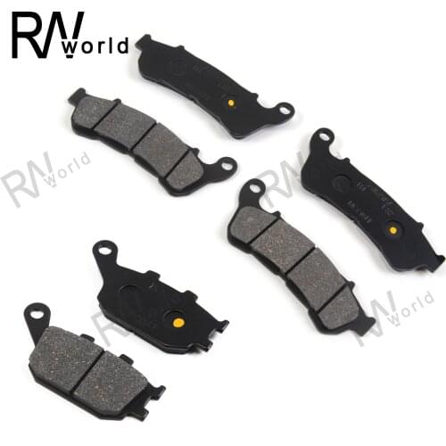 Motorcycles Front and Rear Brake Pads Accessories For HONDA CBR 600RR FAB CBR600RR FAC ABS 2011 2012 2013 CBR60RR ABS 11 12 13