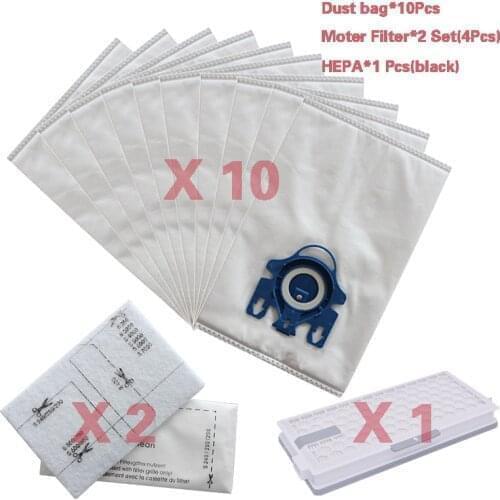 Vacuum Cleaner Cloth Dust Bags With FILTERS fit for Miele Type GN Vacuum Cleaner 2 S2 S5 S8 C1 C3