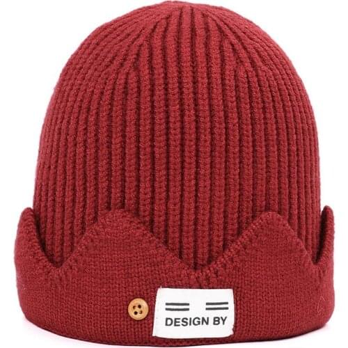 Women Men Beanies For Solid Woolen Thickened Knit Cap Warm Hat Man Beanie Winter Hats Bonnet Hat Warmer Soft Hat