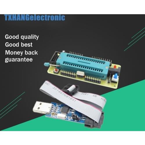 AVR ATMEGA16 Minimum System Board ATmega32 + USB ISP USBasp Programmer diy electronics