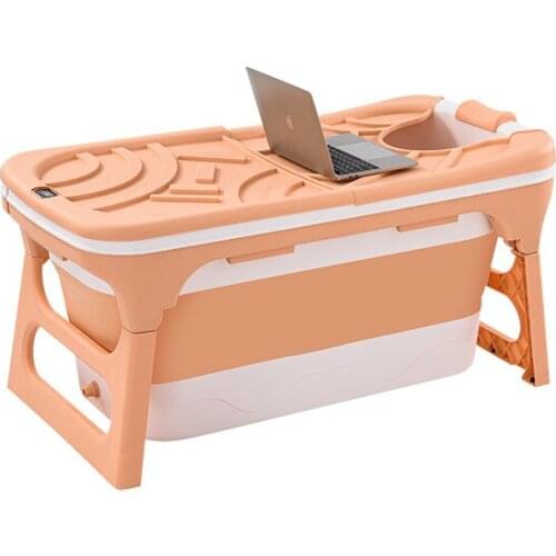 Bath Barrel Adult Foldable Bathtub Bath Bucket Adult Bathtub Full Body Sweat Steaming Large Children Bath Basin Household