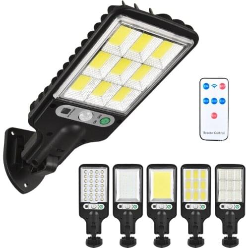 Solar Street Lights Outdoor Solar Lamp With 3 Light Mode Waterproof Motion Sensor Security Lighting For Garden Patio Path Yard