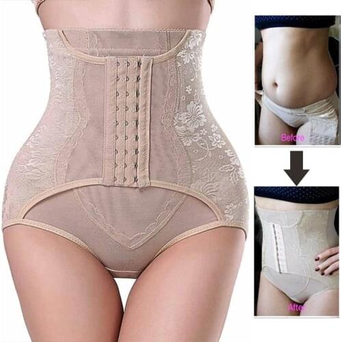 Tummy Control Panties for Women Slimming Waist Trainer Body Shaper Sexy Hourglass Figure Underwear Butt Lifting Corset Tighten