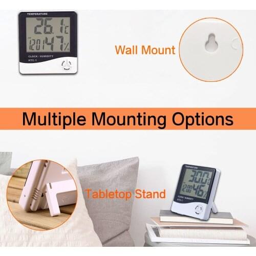 1 Probe Sensor Fridge Freezer Thermometer Mini Digital LCD Thermometer Thermograph For Aquarium Refrigerator KitChen Bar Car Use