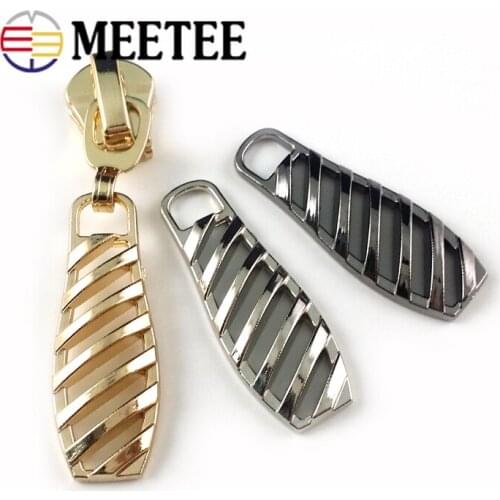 10pcs 5# Zip Sliders for Resin/Nylon/Metal Sewing Zippers Jacket Coat Bag Zipper Head Puller Repair Kit DIY Clothing Accessories