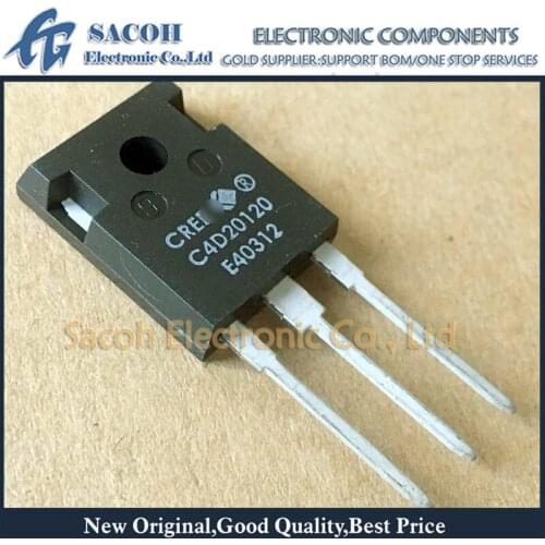10Pcs C4D20120D or C4D20120 TO-247 10A 1200V Sic Silicon Carbide Schottky Diode