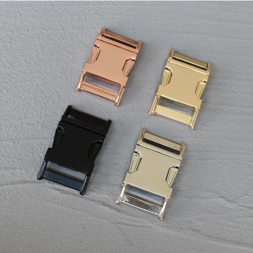 100 Pcs 30mm Metal Bag Backpack Strap Quick Side Release Buckle Purse Luggage Dog Collar Webbing Belt Clip Clasp Leathercraft