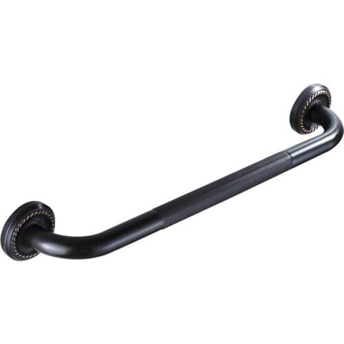 50cm New Style Copper Black/Antique Kitchen And Bathroom Hardware Bathroom Pendant Bathtub Grab Bar Safety Handrail