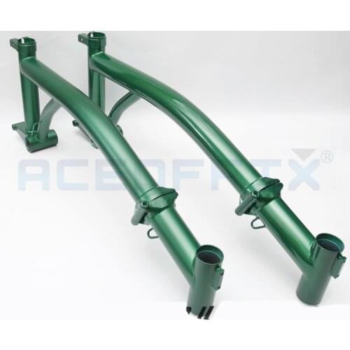 Aceoffix for Brompton Bike 2020 postal green frame Chrome-molybdenum steel only 2KG