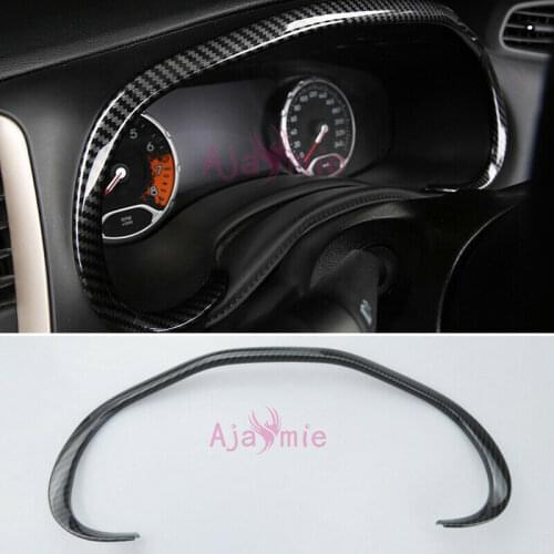 For Jeep Renegade 2016 2017 2018 Car Accessories Carbon Fiber Color Interior Trims