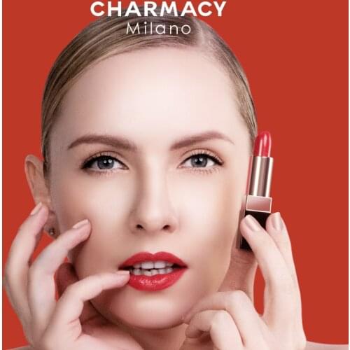 CHARMACY 8 Color Long lasting Glitter Lipstick Moisturizing Lip Balm Luxury Lip Sticks Natural Red Lip Makeup Women Beauty